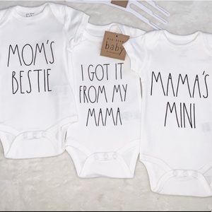 Rae Dunn onesies